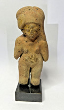antike Figur, weibliches Idol "Venus" archäologisch, Terrakotta präkolumbisch