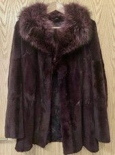 Pelzjacke - Bisam Wamme (UNGETRAGEN + ECHTER PELZ)