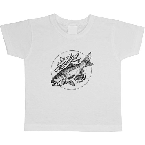 Fish and chips - "fish, with