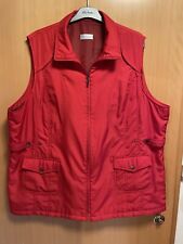Ulla Popken Steppweste rot Gr. 54/56