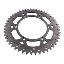 Kettenrad Alu schwarz 50-Zähne 520-Teilung für Yamaha WR 400 F Bj. 1999-2002