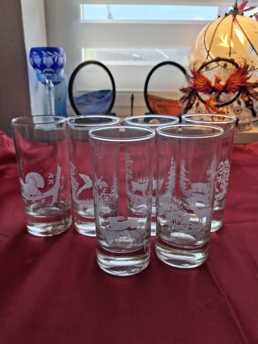 Gläser mit jagdmotiven 15 - 6,