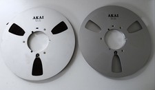 2 x AKAI Leerspule SILBER