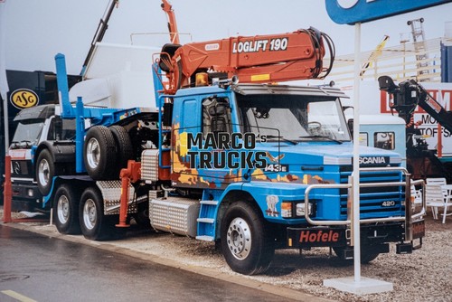 Lkw foto scania 143e 420 - lkw,