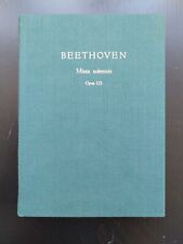 Beethoven : Missa Solemnis op 123 - Studienpartitur fest gebunden, Peters Leinen