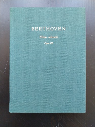 Beethoven missa solemnis - missa, op