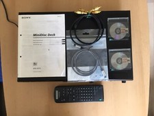 SONY MDS-JE510 mit BDA, FB, Kabel + 2 x MD; S/N: 5514012