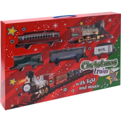 Weihnachtszug mit licht - mit, &