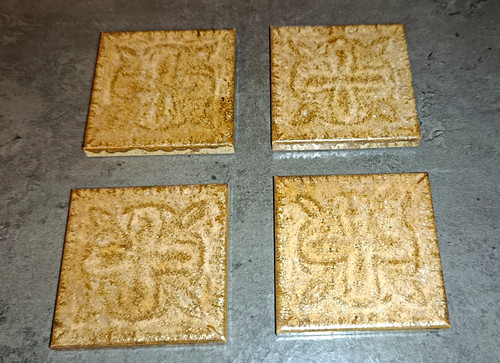 4er set dekor wandfliesen - set,