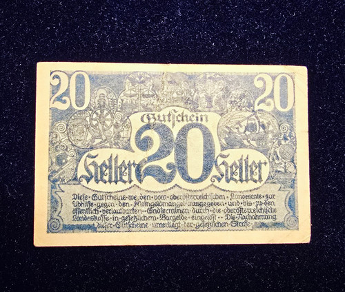 Mark banknote deutschland - 20,
