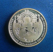 BRD 10 Euro Gottfried Semper