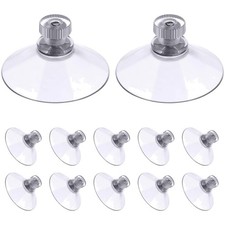 Saugnapf, Saughalter, Saugnäpfe 12 Stück transparente Haken für verschiedene ...