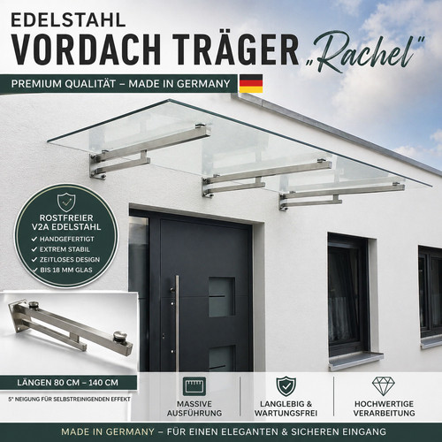 Edelstahl vordachträger - edelstahl,