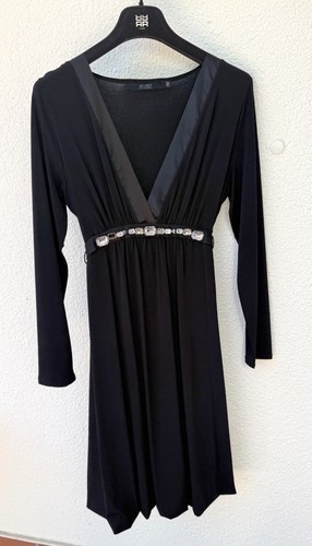 Schwarzes hallhuber kleid mit - hallhuber,