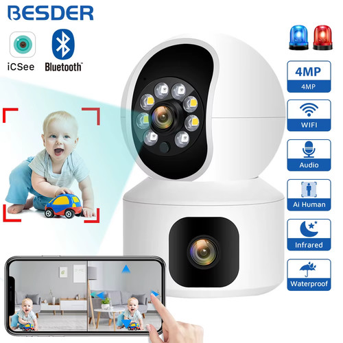 4mp wifi camera with dual - 4mp,