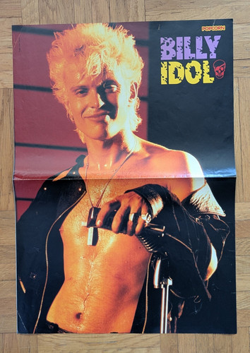 Popcorn poster billy idol - popcorn, &