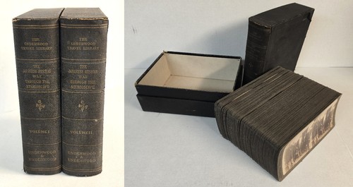 Underwood stereoview set - underwood,