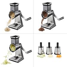 Trommelreibe TRANSFORMA® Reibemühle Gemüsehobel Edelstahl Reibe Gemüseschneider