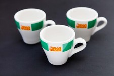 3 Stk. ACF Espresso-Tassen Espresso Caffé GRAN BRAZIL - 70er Jahre - Tasse