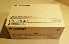 Mitsubishi CK700L4P Thermo Papier A6 + Farb Kassette Drucker CP700 - 75 prints