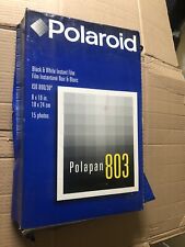 Polaroid Film Polapan 803 8x10" Mit Negativ In S/w 2x Packung A 15 Blätter 20x25