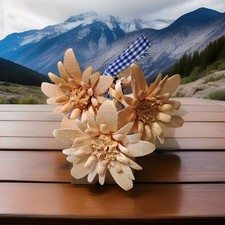 Edelweiss handgeschnitzt