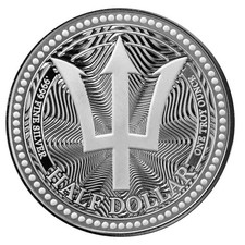 Barbados Half Dollar 2025