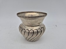 Alte Silber 800 Miniaturvase/
