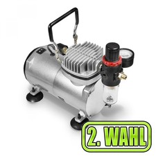 Airbrush Kompressor Druckluft Abschaltautomatik 23 l/min ölfrei 1/8" 200W