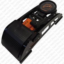 Prophete Fußpumpe Luftpumpe, Schwarz, L