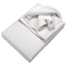 180x200 Molton Kalmuck Matratzenauflage Weiß Matratzenschoner Baumwolle UVP 50€