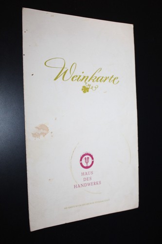 Speisekarte weinkarte hog haus - speisekarte,