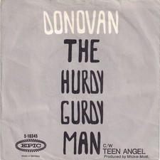 "7" - DONOVAN:   "The Hurdy Gurdy Man",  1968, (?=EX++/NM)