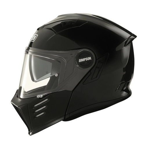 Helm simpson black - helm, metal
