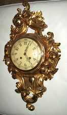 Alte goldene signierte Pendel