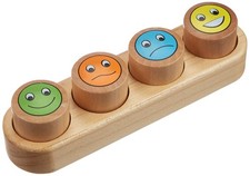 Stempelset Smiley mit 4 Smile Stempeln