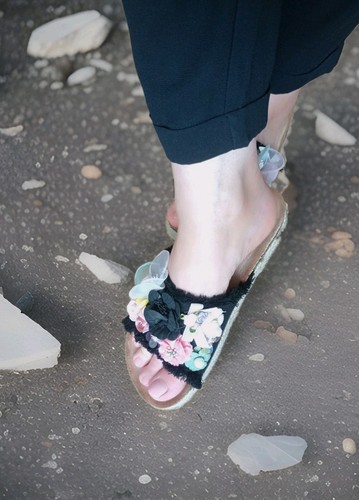 Sandalen pantoletten - pantoletten, 🖤