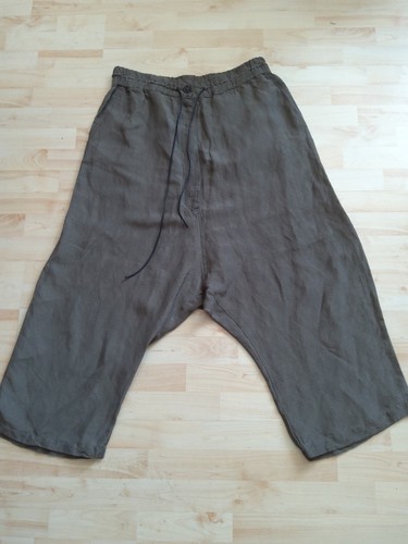 Rundholz hose tiefschritt - hose,