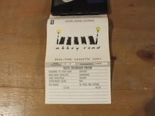 Abbey Road Studios Advance Promo  Cassette Sigue Sigue Sputnik