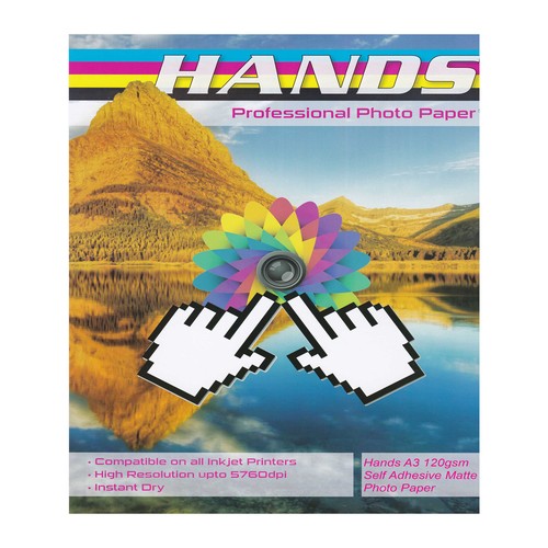Hands 120gsm matt - a3,