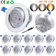 3W 7W 12W Einbau LED Decken
