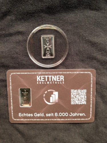 Set silberbarren malta - set, 3×