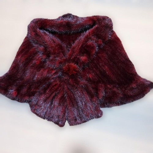 Nerz pelz cape mantel - pelz,
