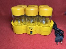 Krups Electronic Joghurette Typ 236 orange Joghurtzubereiter 70er Jahre Vintage