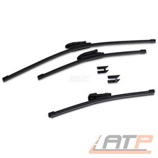 WISCHERBLÄTTER VORNE + HINTEN FÜR VW UP UPLOAD SKODA CITIGO E-CITIGO SEAT MII