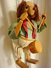 Musiker Trommler Marionette