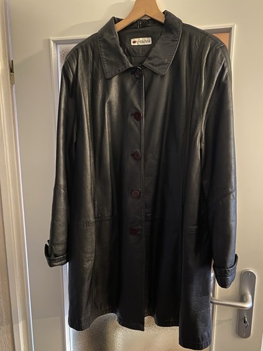 Damen echt leder mantel von - damen,