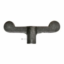 Fenster Vorreiber Doppelreiber Eisen Fensterreiber Riegel rund 83mm 14