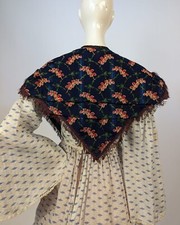 1840’S HAND SEWN FLORAL