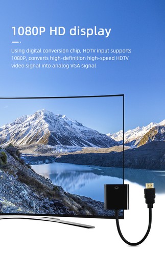 Hdmi vga adapter hdtv - hdmi,